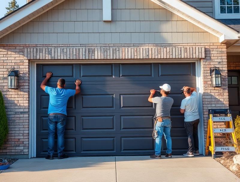 Installation garage door service in Mineral, WA